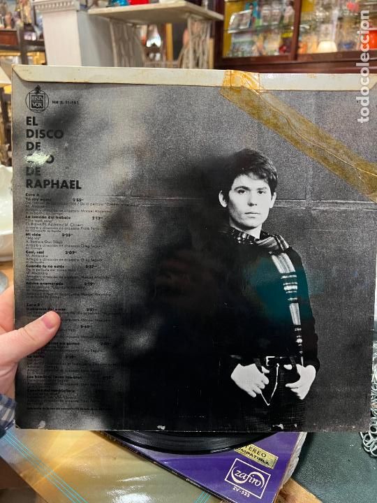 Discos de vinilo: LP EL DISCO DE ORO DE RAPHAEL - Foto 2