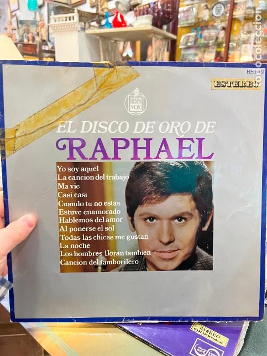 Discos de vinilo: LP EL DISCO DE ORO DE RAPHAEL - Foto 1