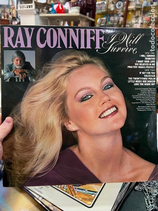 Discos de vinilo: LP RAY CONNIFF - I WILL SURVIVE - Foto 2