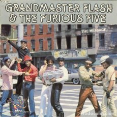 Dischi in vinile: GRANDMASTER FLASH & THE FURIOUS FIVE - THE MESSAGE (LP, ALBUM) (SUGAR HILL RECORDS)