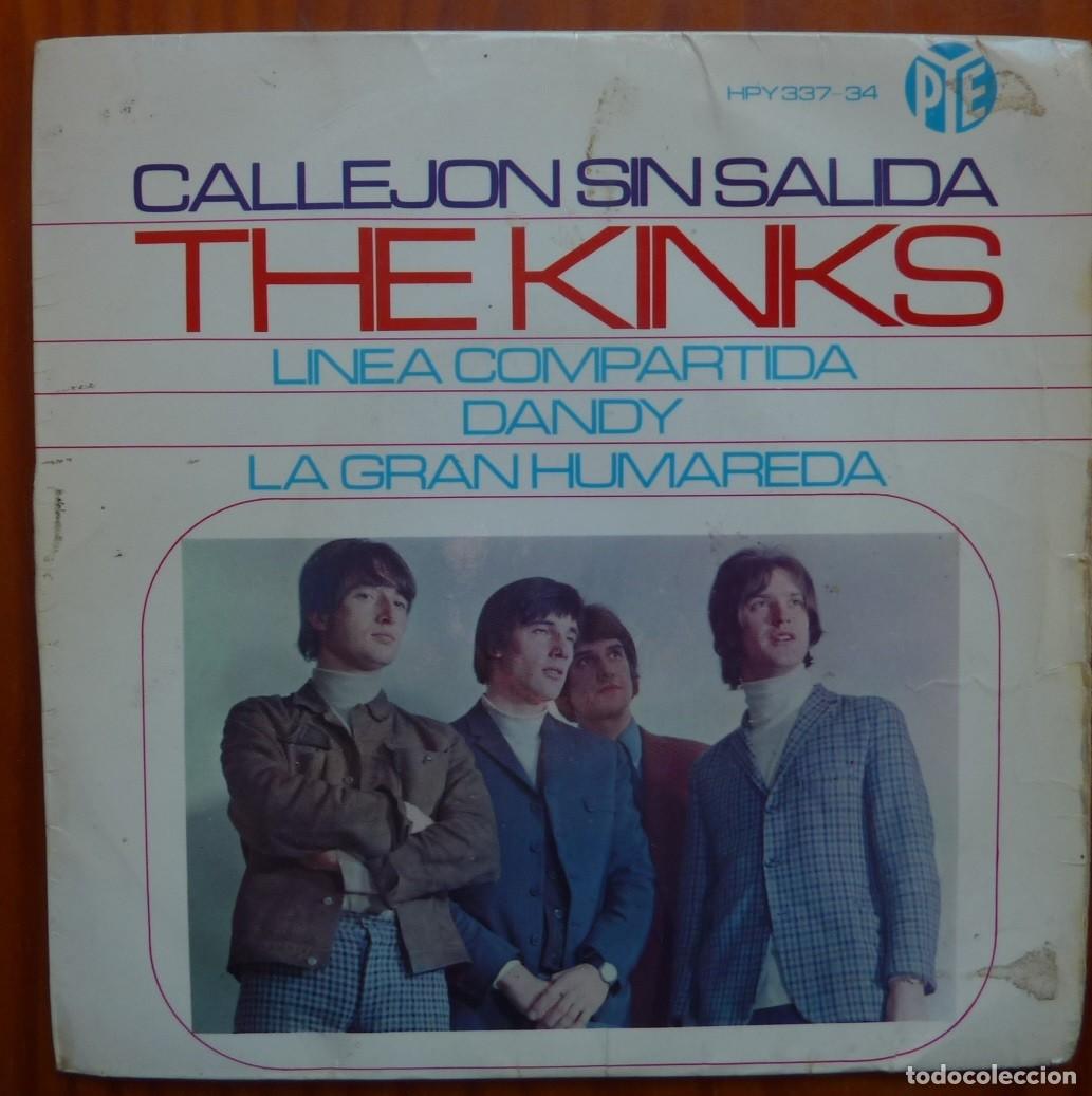 Discos de vinilo: THE KINKS / CALLEJON SIN SALIDA+3 / 1966 / EP - Foto 1