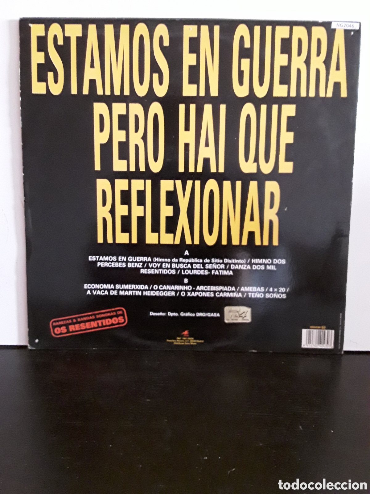 Discos de vinilo: Os Resentidos &lrm;&ndash; Delikatessen - Foto 2