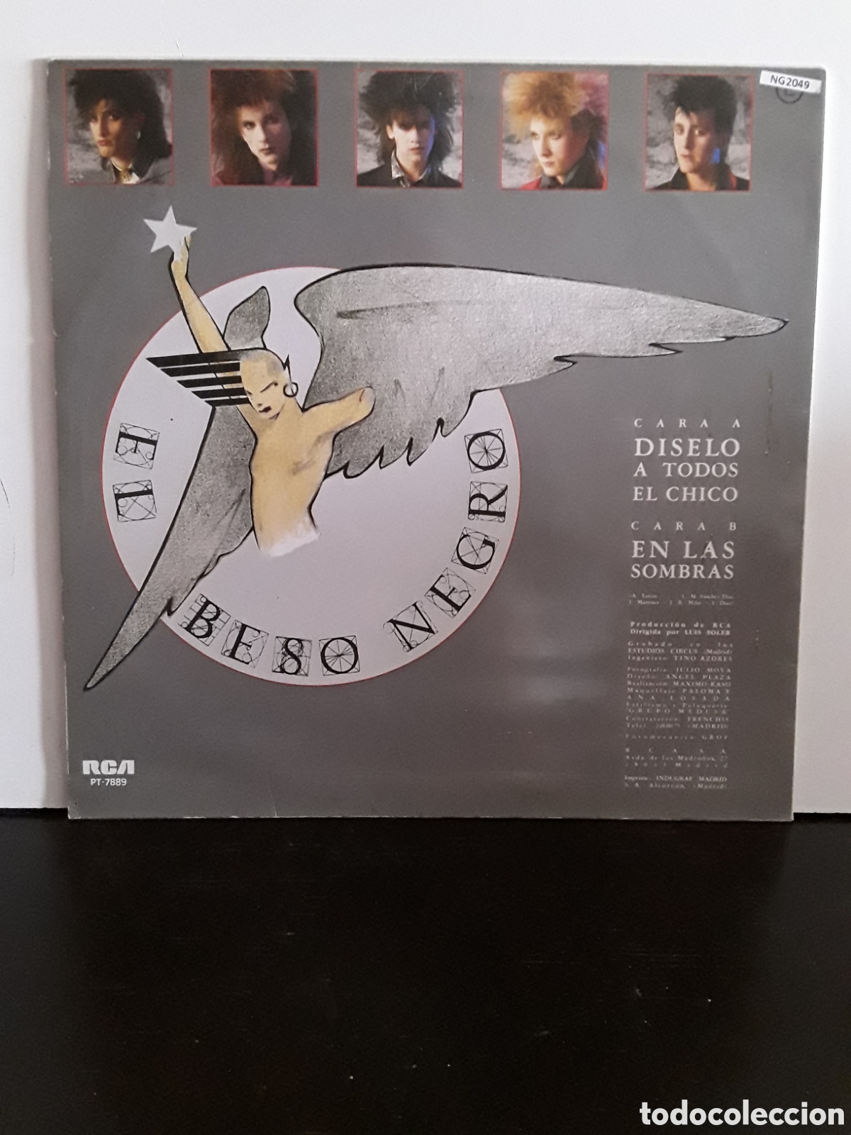 Discos de vinilo: El Beso Negro &lrm;&ndash; D&iacute;selo A Todos - Foto 2