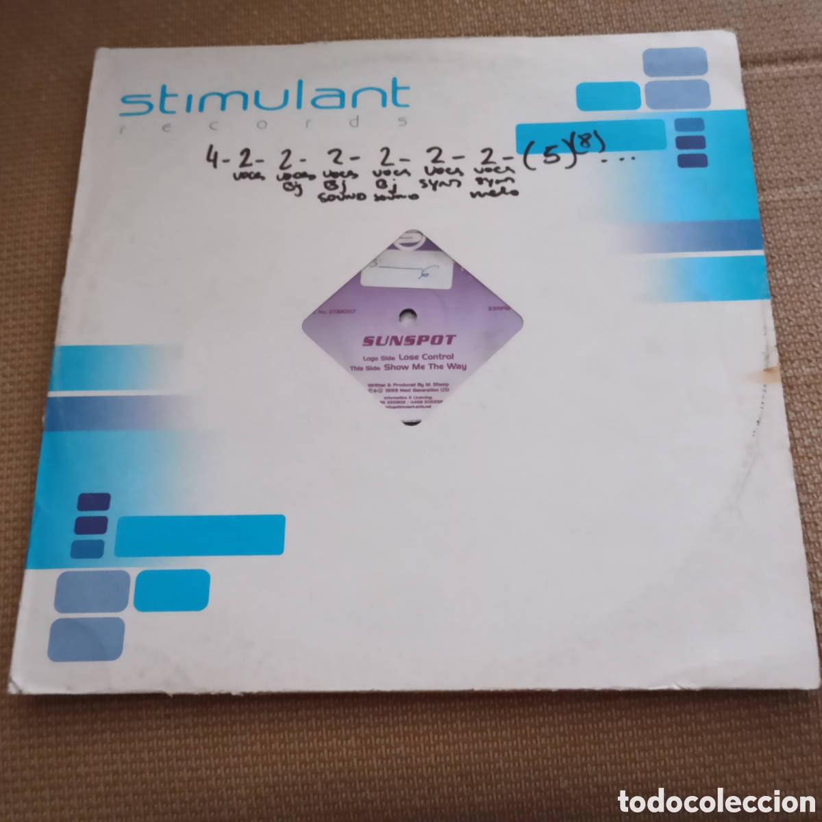Discos de vinilo: Sunspot - Lose Control (12&rdquo;) - Foto 1