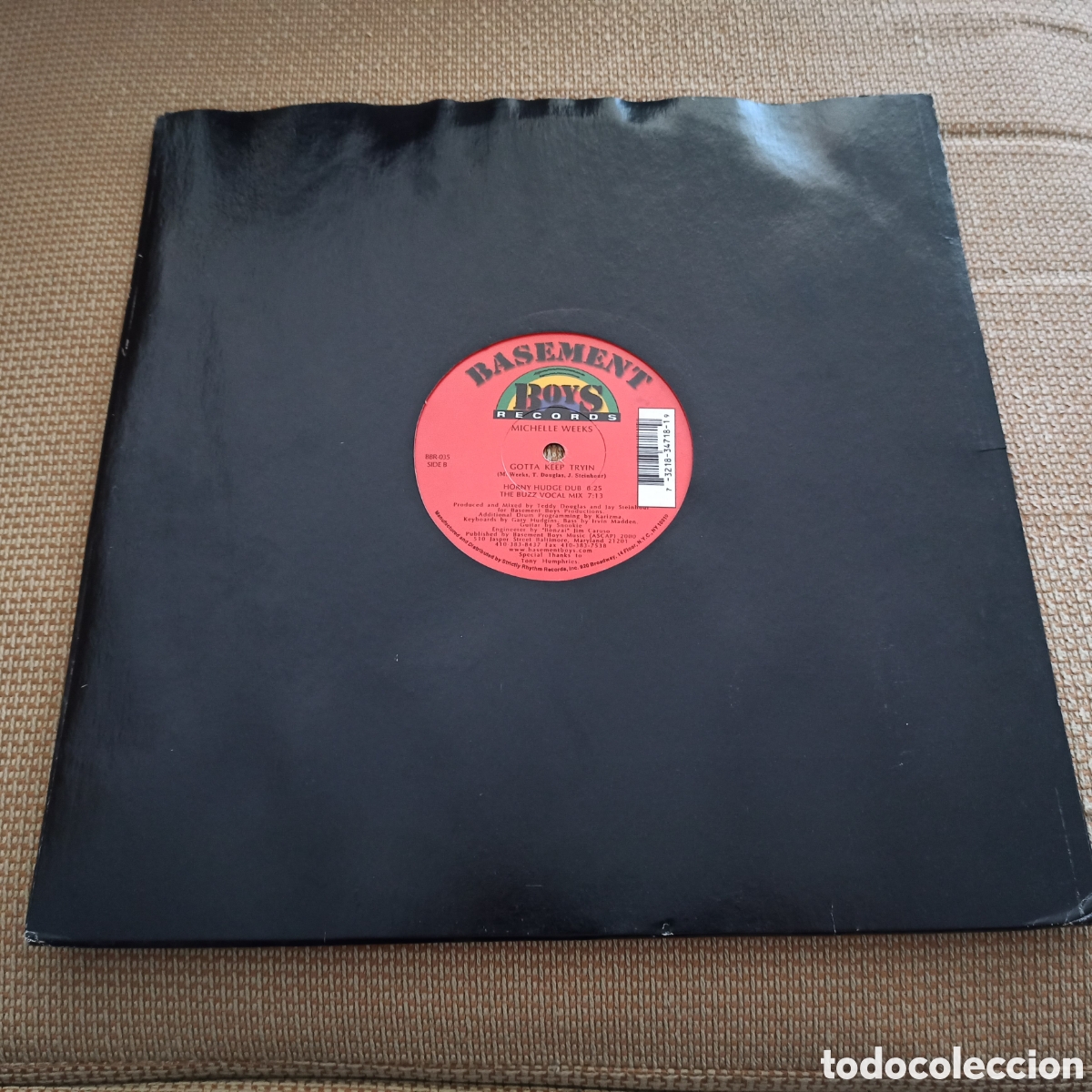 Discos de vinilo: Michelle Weeks - Gotta Keep Tryin (12&rdquo;) - Foto 2