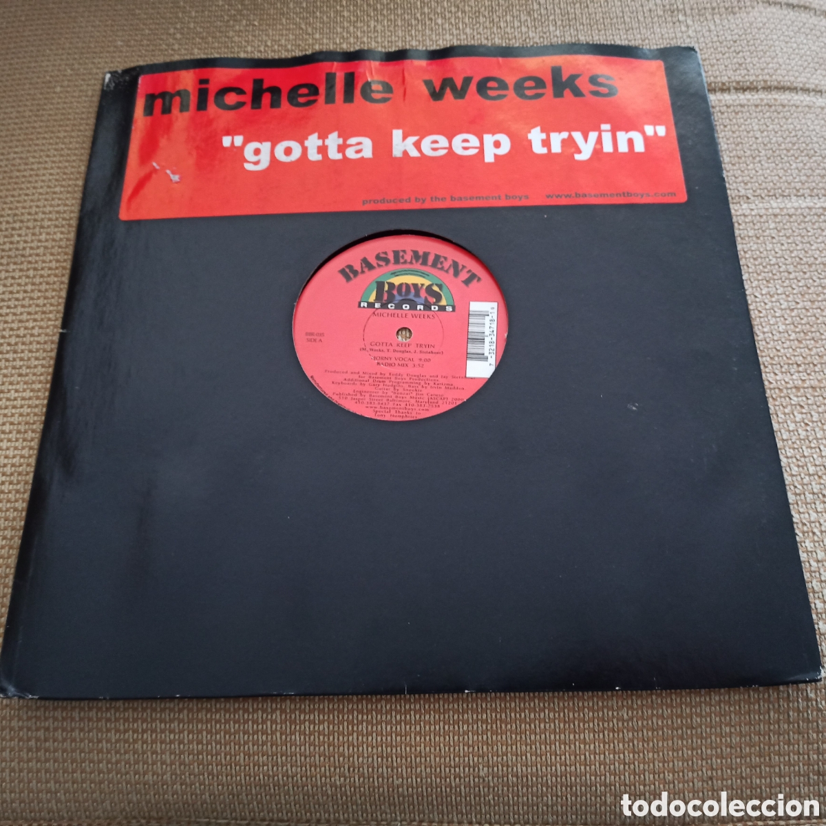 Discos de vinilo: Michelle Weeks - Gotta Keep Tryin (12&rdquo;) - Foto 1