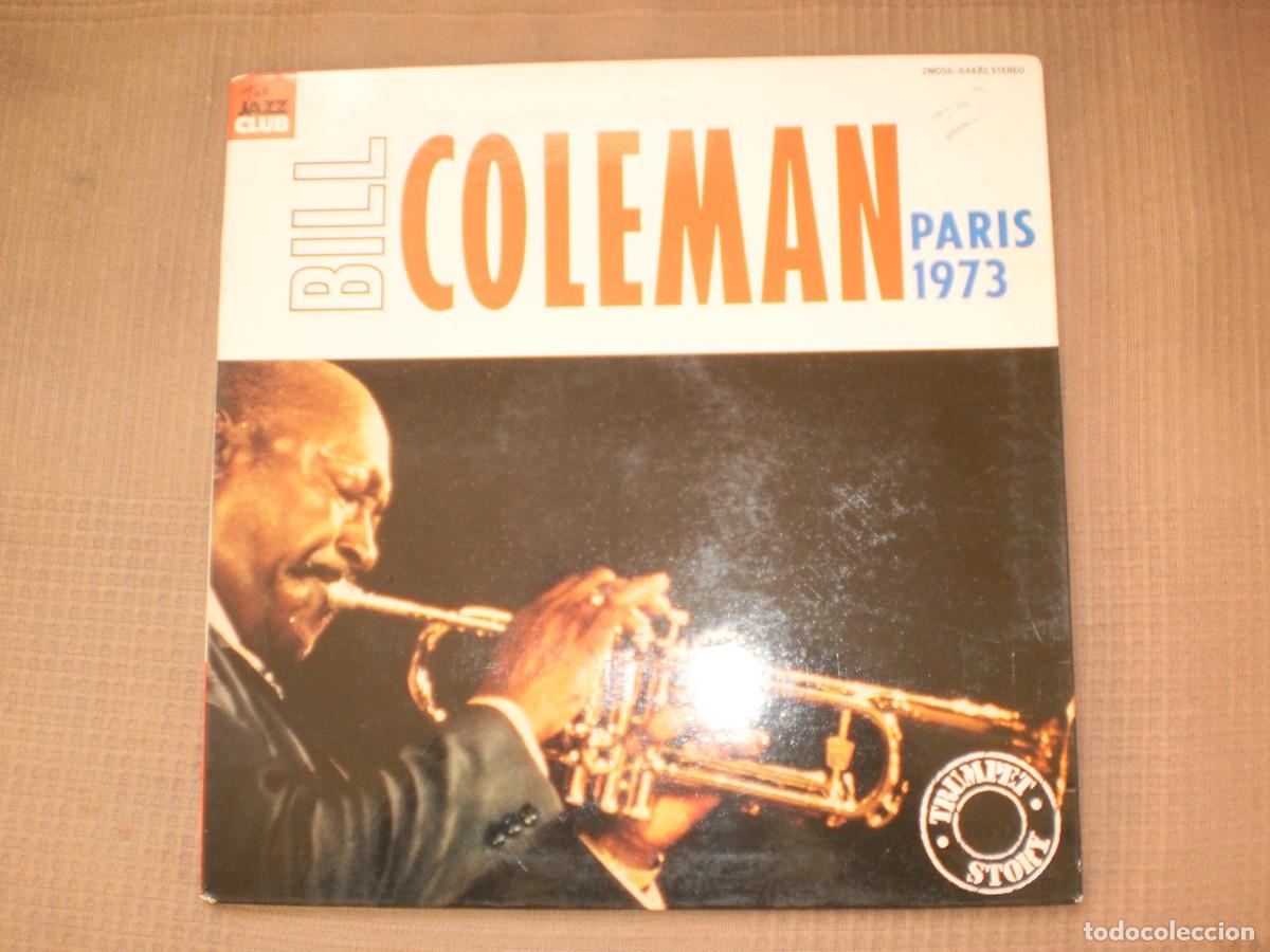 Discos de vinilo: lp bill coleman par&iacute;s 1973. the jazz club emi 1980 france. carpeta doble (seminuevo)