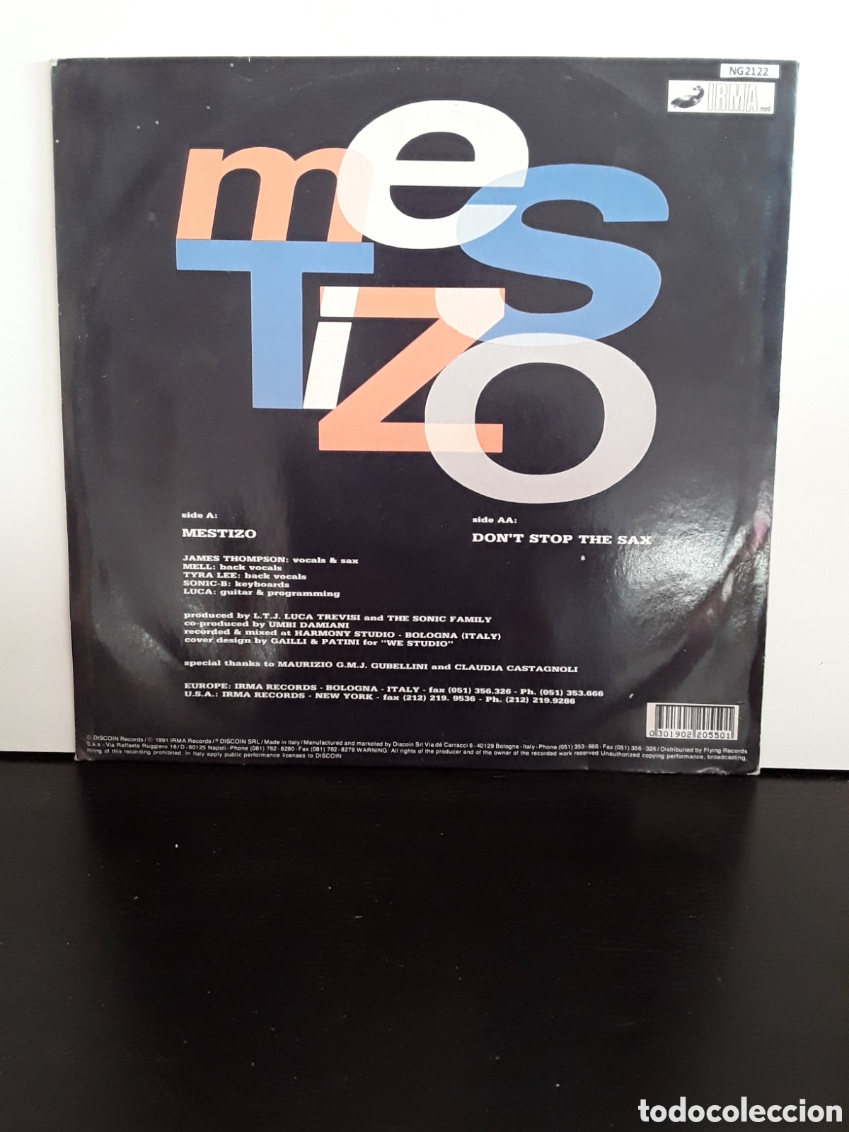 Discos de vinilo: LTJ Sound Machine Featuring James Thompson &lrm;&ndash; Mestizo - Foto 2