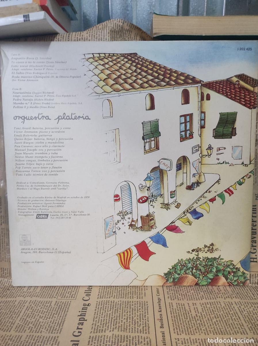 Discos de vinilo: ORQUESTRA PLATERIA LP ARIOLA 1979 - Foto 2