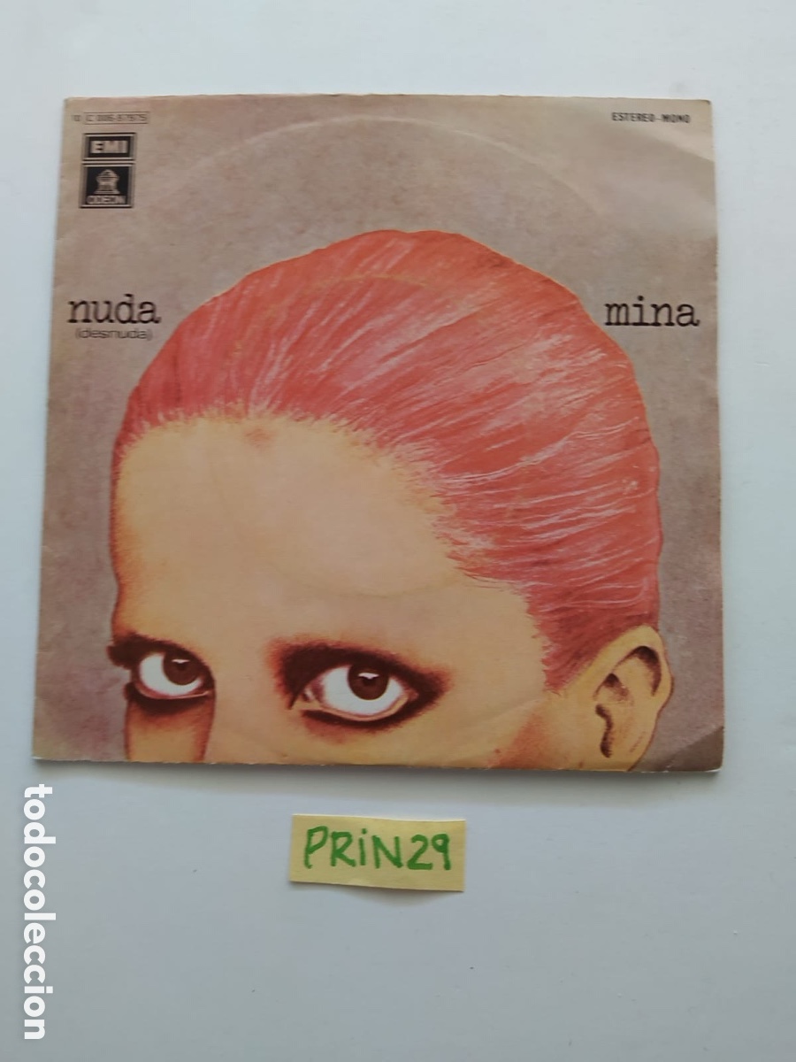 Discos de vinilo: Nuda -Mina - Foto 1