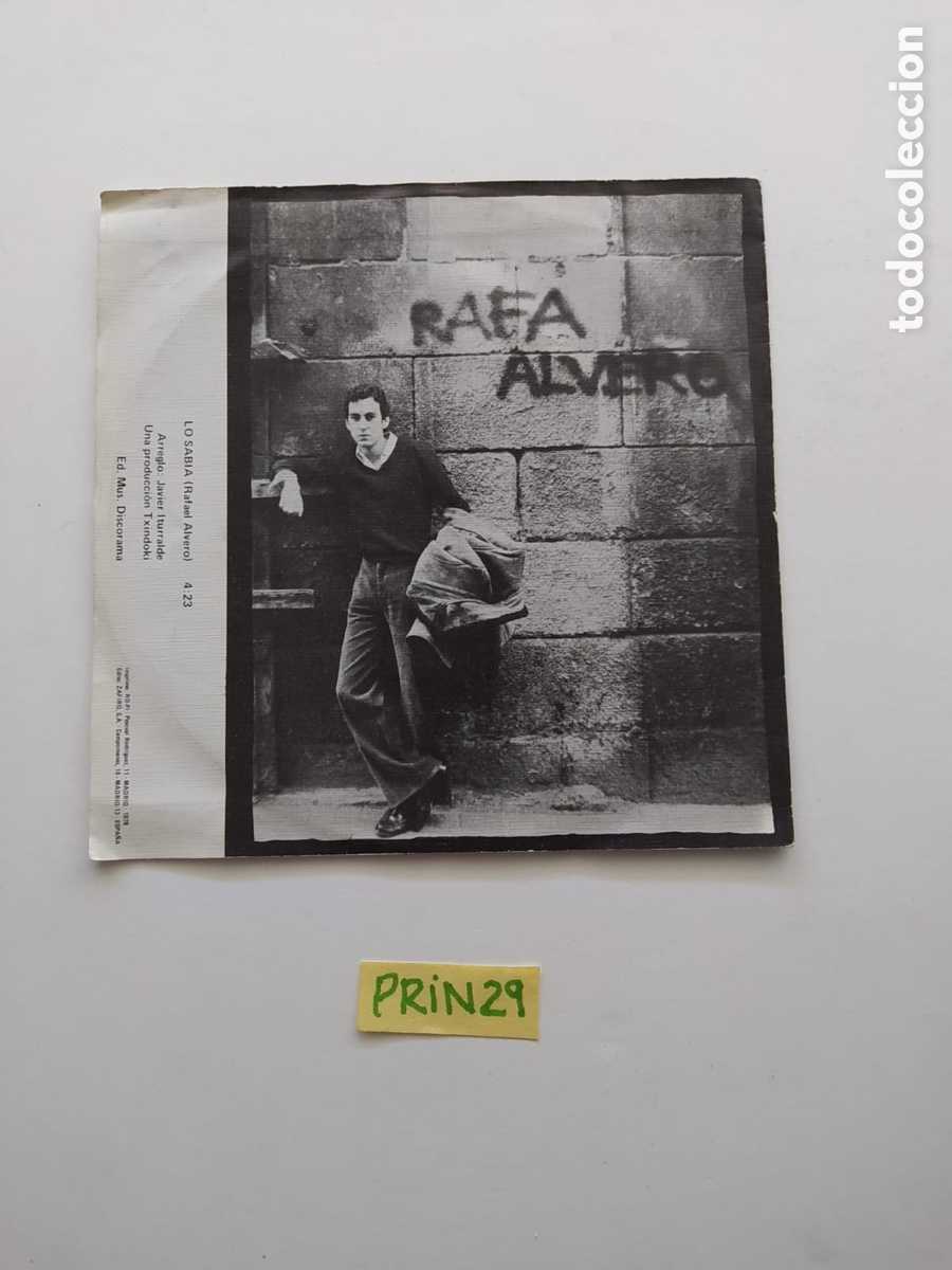 Discos de vinilo: RAFA ALVERO - Foto 1