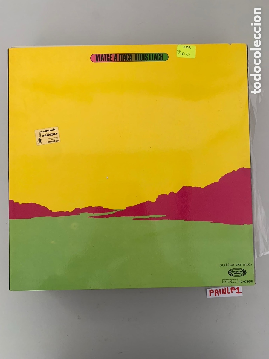 Discos de vinilo: LLUIS LLACH - VIATGE A ITACA - Foto 1