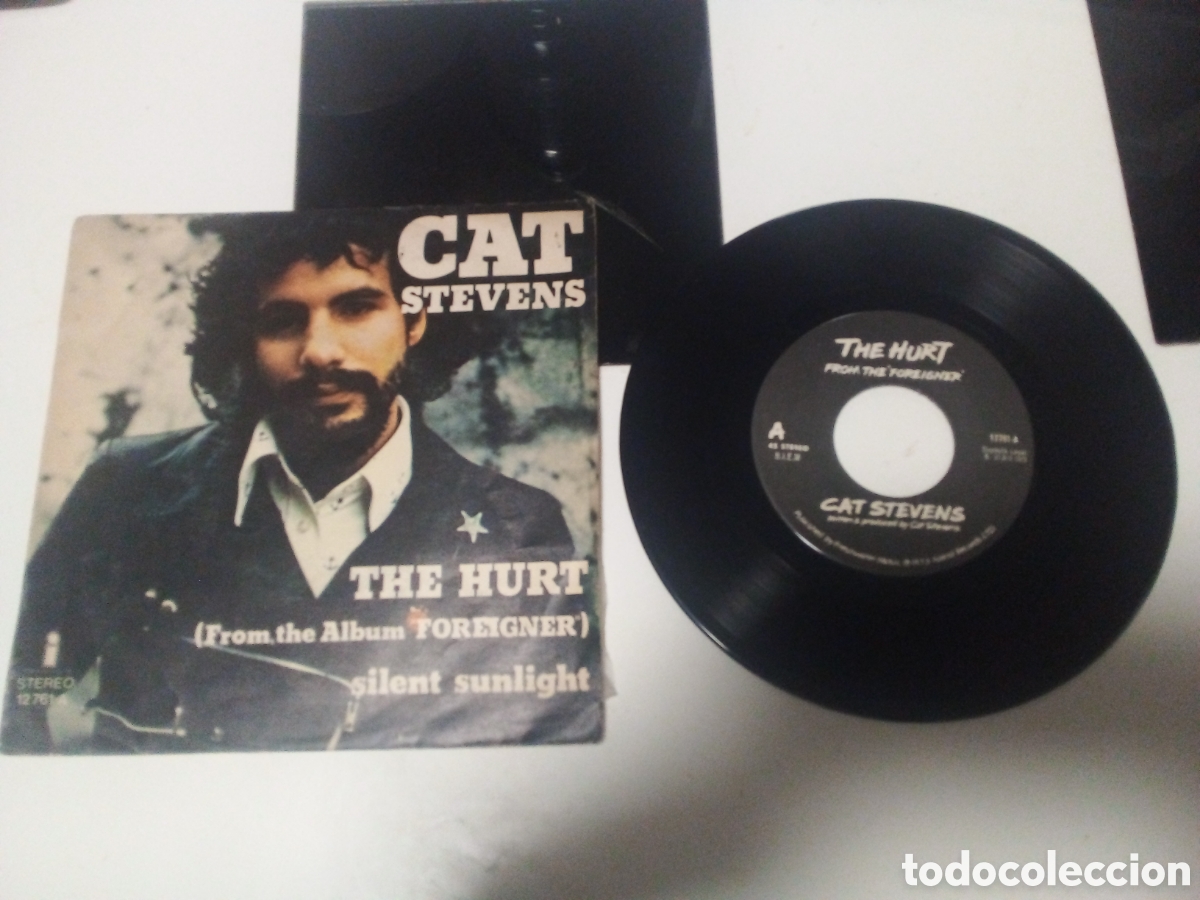 Discos de vinilo: CAT STEVENS - THE HURT - SINGLE - SPAIN - L - - Foto 1