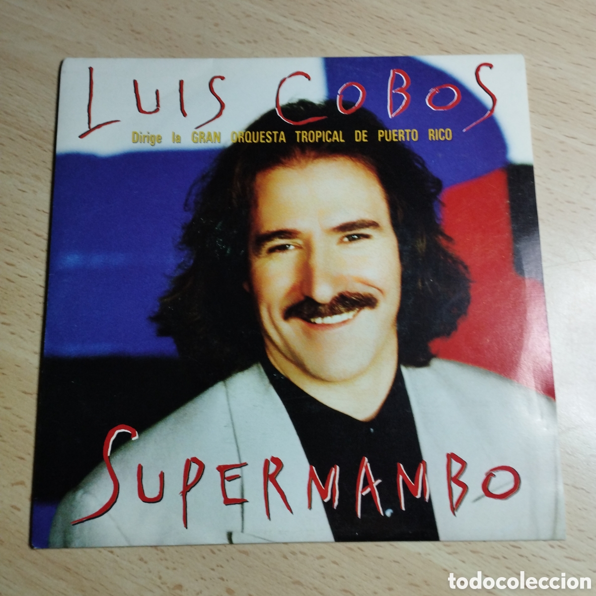 Discos de vinilo: Single 7&rdquo; PROMO a una cara Luis Cobos 1993 Supermambo - Foto 1