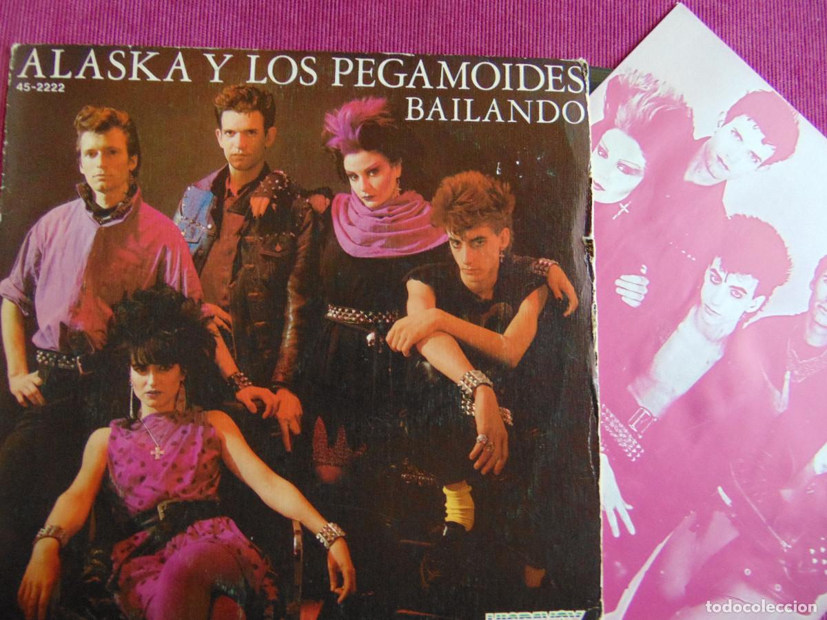 Discos de vinilo: Alaska Y Los Pegamoides &ndash; Bailando - SINGLE 1982 - Foto 2