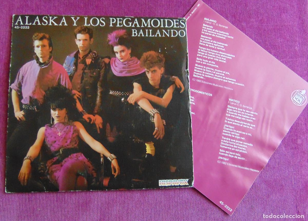 Discos de vinilo: Alaska Y Los Pegamoides &ndash; Bailando - SINGLE 1982 - Foto 3