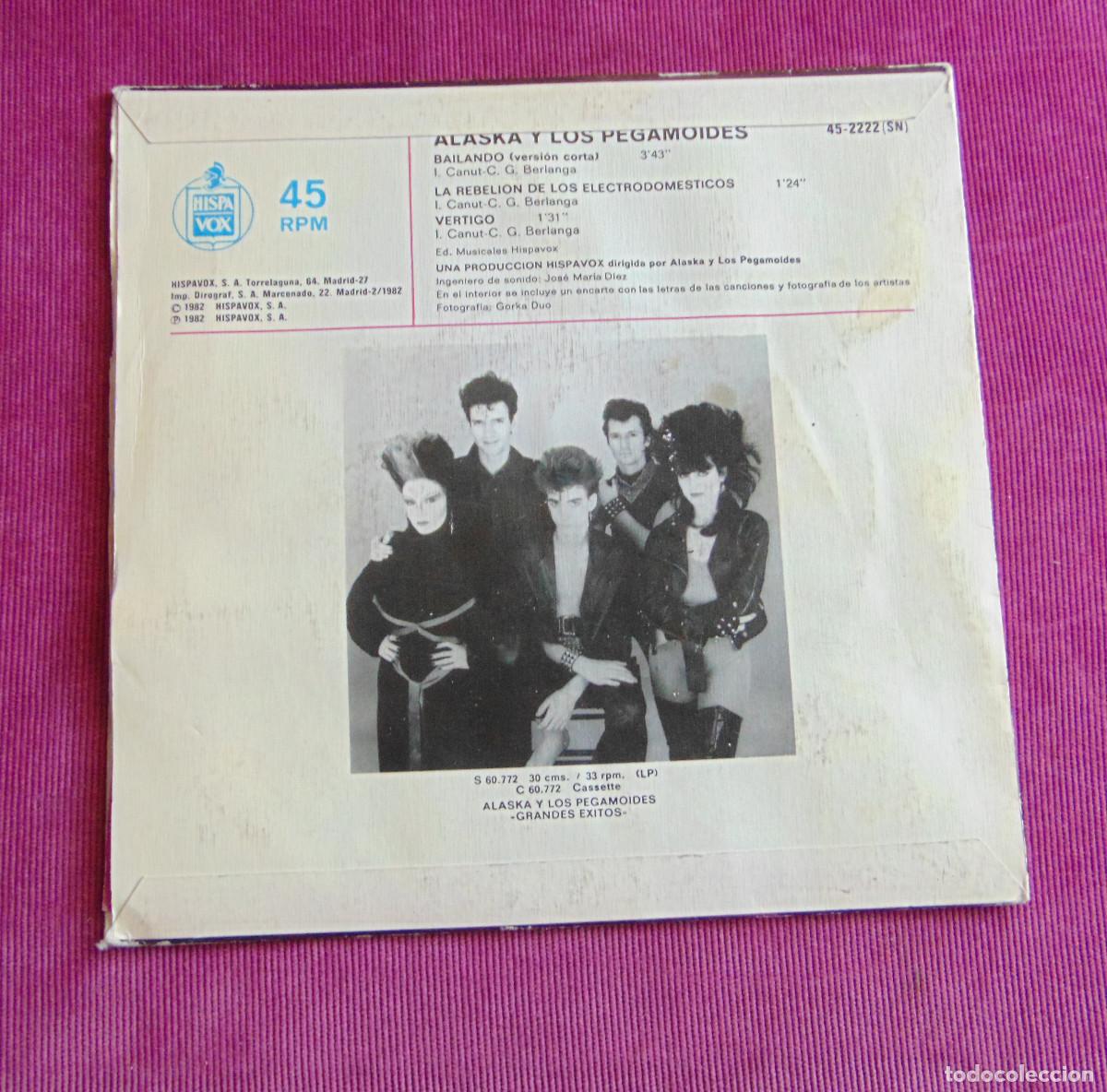 Discos de vinilo: Alaska Y Los Pegamoides &ndash; Bailando - SINGLE 1982 - Foto 5