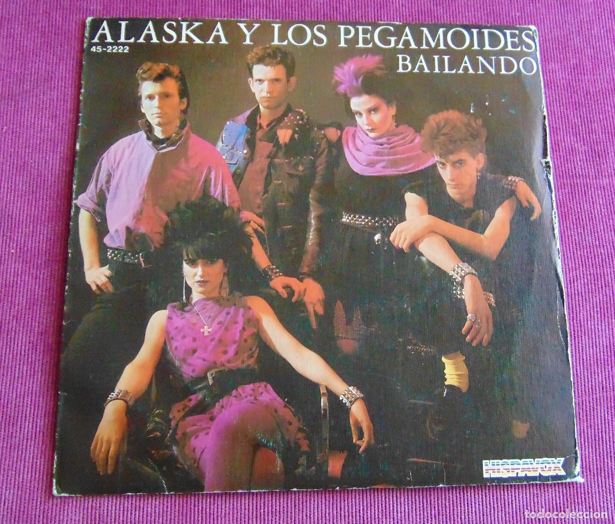 Discos de vinilo: Alaska Y Los Pegamoides &ndash; Bailando - SINGLE 1982 - Foto 1