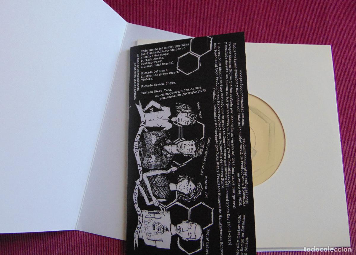 Discos de vinilo: Las Cruces &ndash; Colmena - SINGLE 2016 - Foto 2