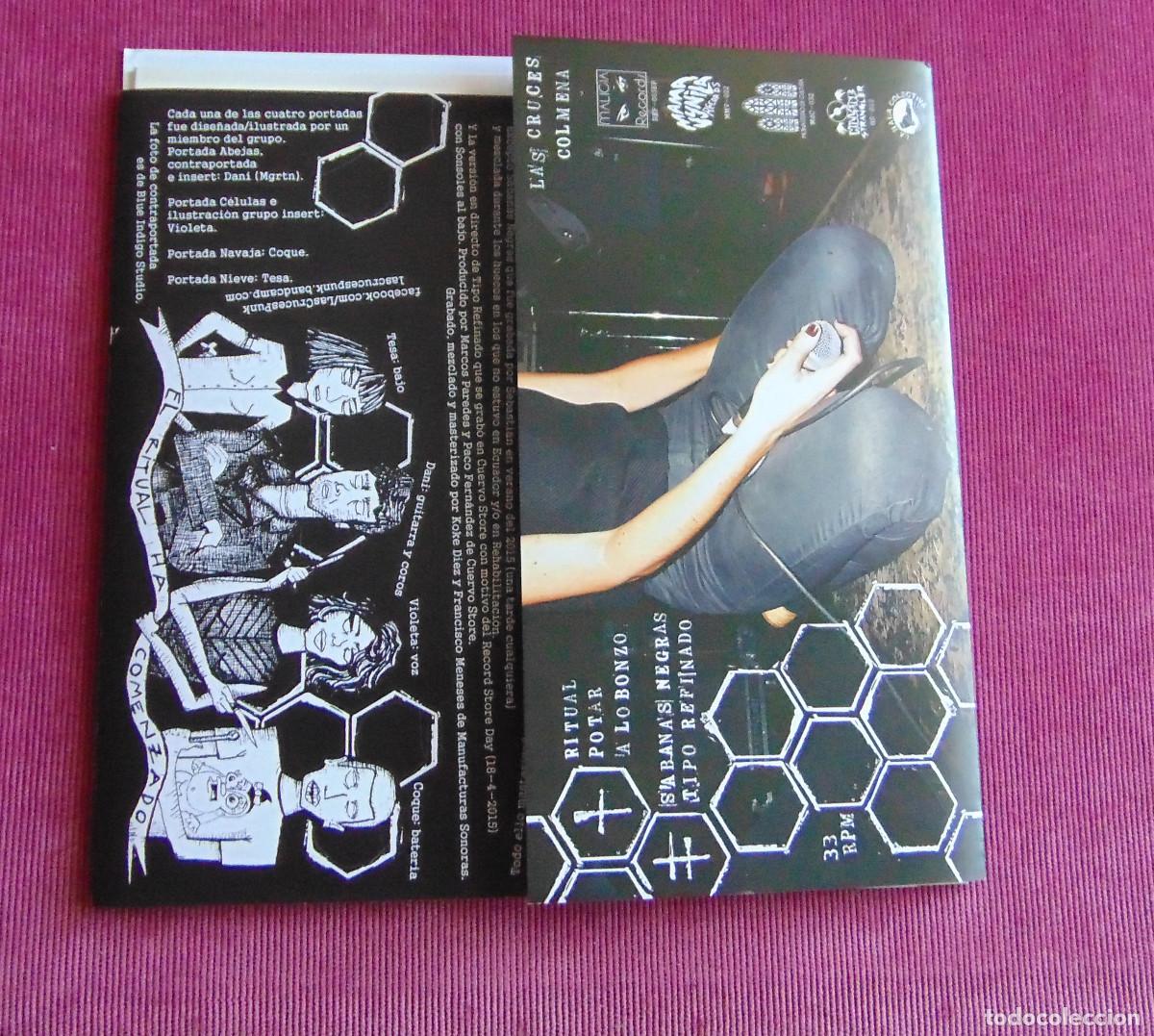 Discos de vinilo: Las Cruces &ndash; Colmena - SINGLE 2016 - Foto 4