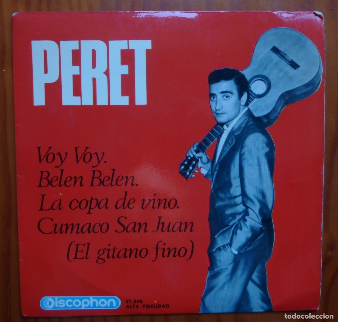 Discos de vinilo: PERET / LA COPA DE VINO+3 / 1965 / EP - Foto 1