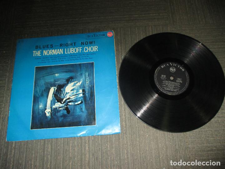 Discos de vinilo: THE NORMAN LUBOFF CHOIR - BLUES - RIGHT NOW - SPAIN - RCA VICTOR - L -
