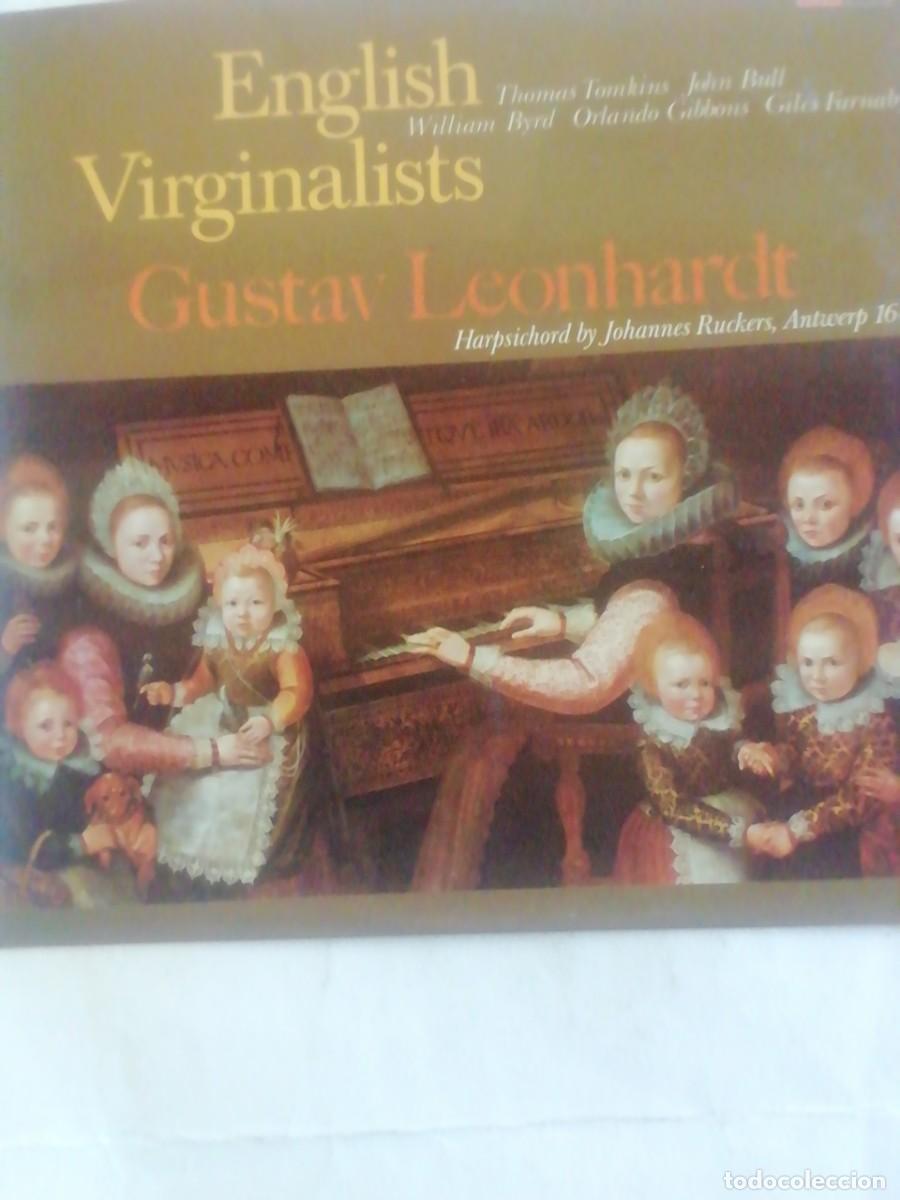 Discos de vinilo: ENGLISH VIRGINALISTS. GUSTAV LEONHARDT. DISCO DE VINILO - Foto 1