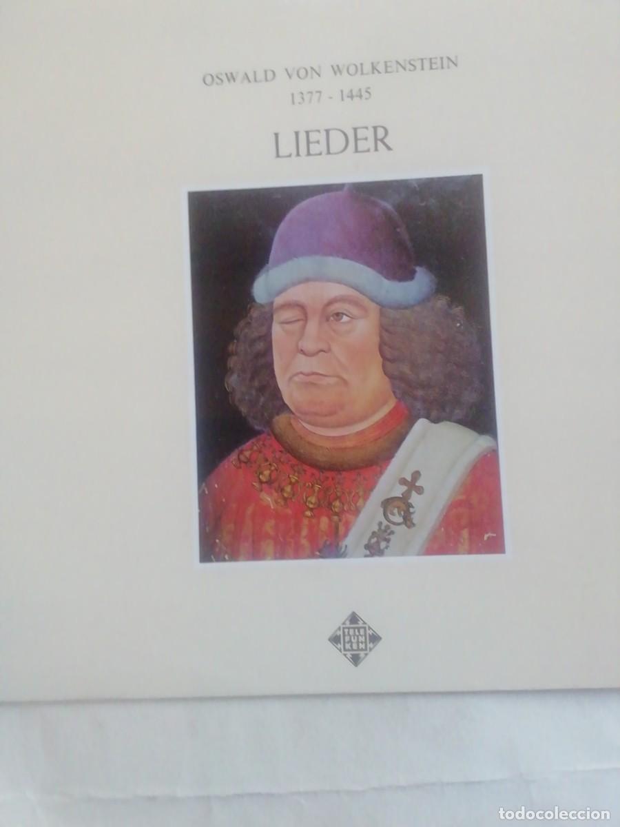 Discos de vinilo: OSWALD VON WOLKENSTEIN. LIEDER. DISCO DE VINILO - Foto 1