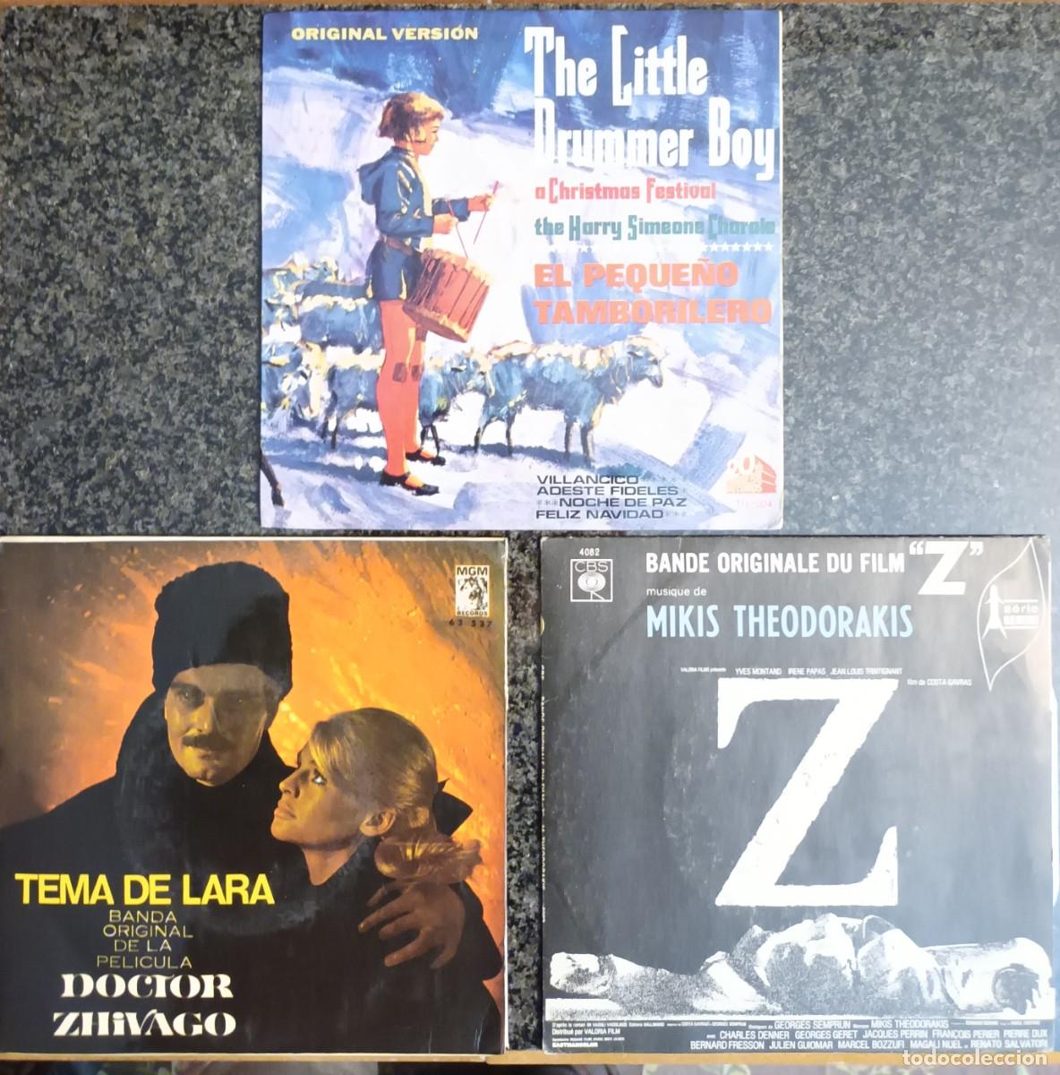 Discos de vinilo: 3 DISCOS 7&rdquo;-45 RPM- ,DE COLECCI&Oacute;N - Foto 1