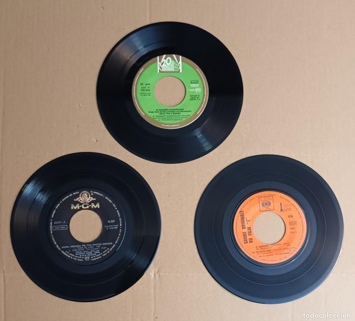 Discos de vinilo: 3 DISCOS 7&rdquo;-45 RPM- ,DE COLECCI&Oacute;N - Foto 2