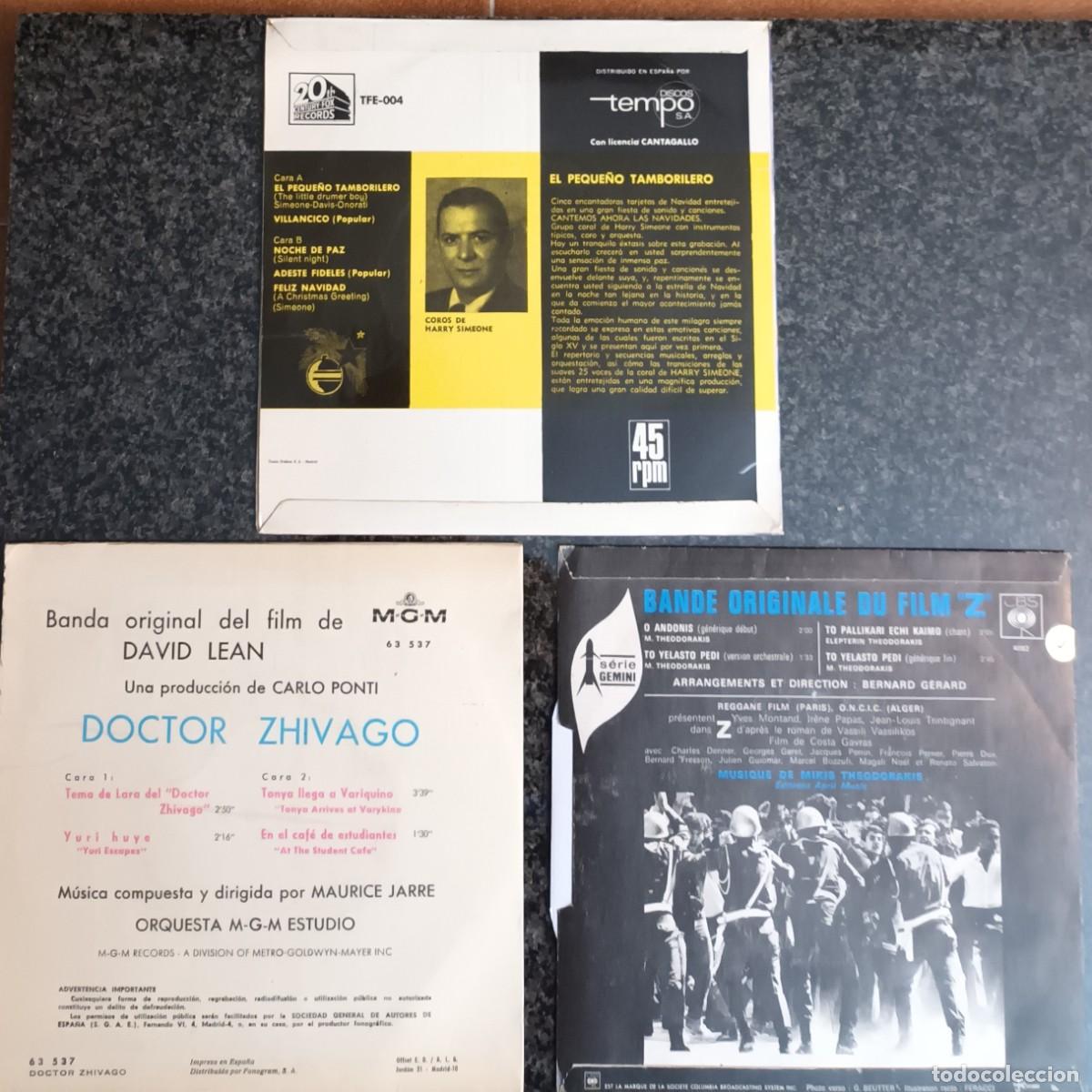 Discos de vinilo: 3 DISCOS 7&rdquo;-45 RPM- ,DE COLECCI&Oacute;N - Foto 3