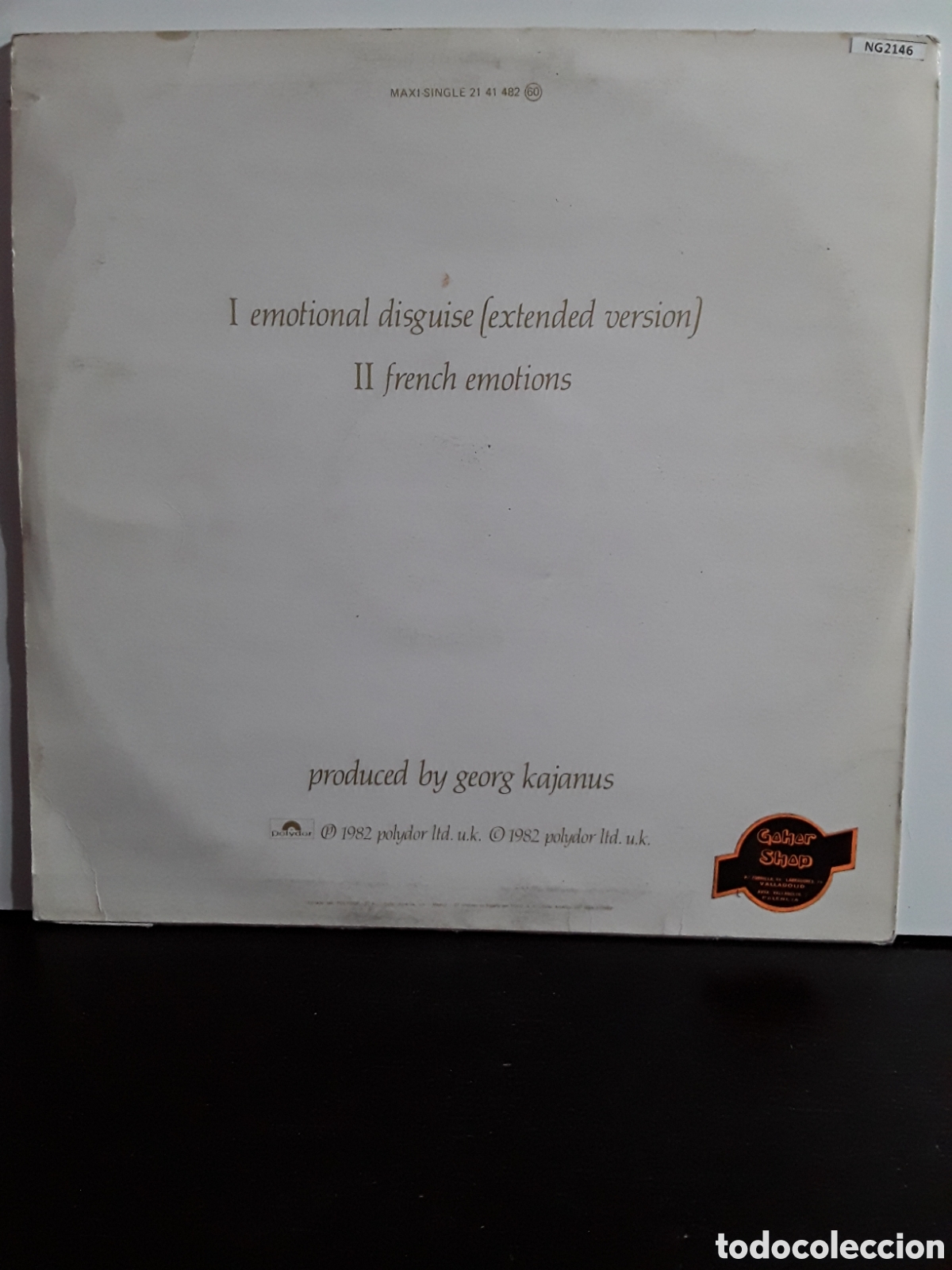 Discos de vinilo: Peter Godwin &lrm;&ndash; Emotional Disguise - Foto 2
