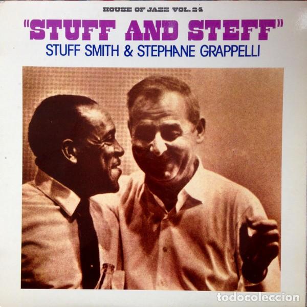 Discos de vinilo: Stuff Smith & St&eacute;phane Grappelly &ndash; Stuff And Steff - Foto 1