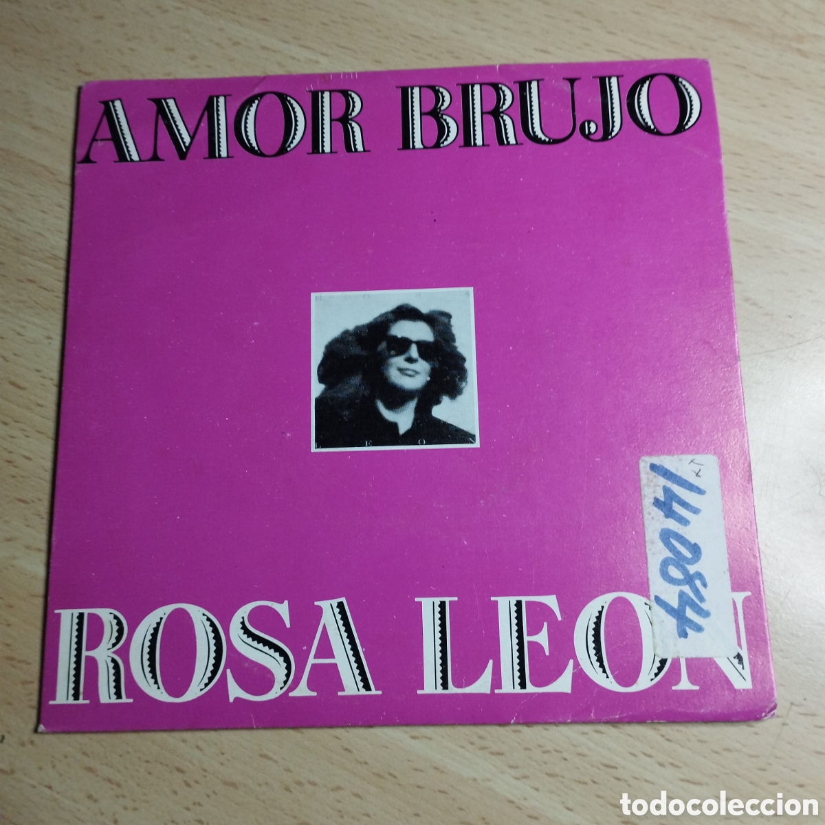 Discos de vinilo: Single 7&rdquo; PROMO. Rosa Le&oacute;n 1988 amor brujo - Foto 1