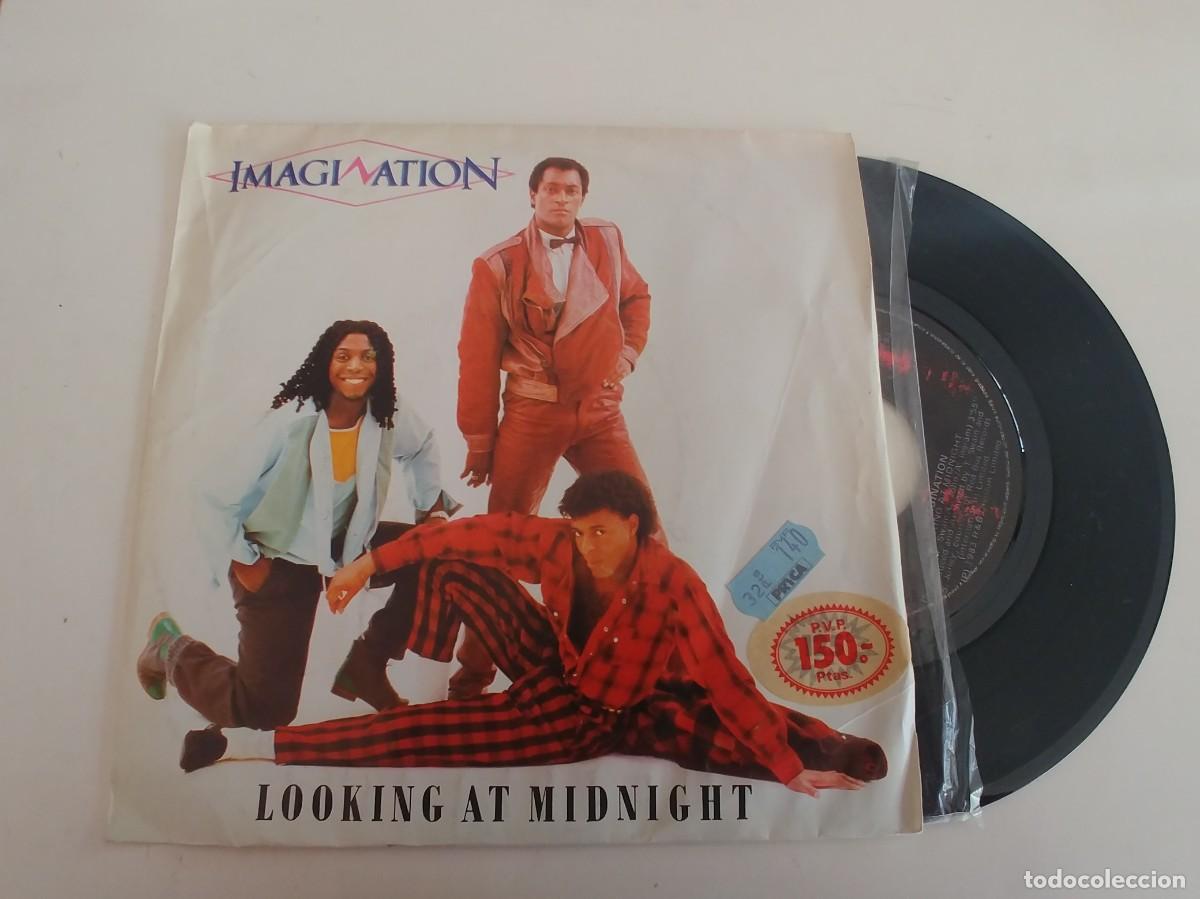 Discos de vinilo: IMAGINATION-SINGLE LOOKING AT MIDNIGHT - Foto 1