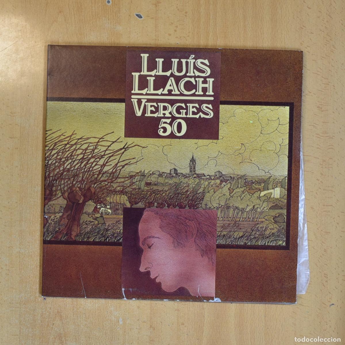 Discos de vinilo: LLUIS LLACH - VERGES 50 - LP - Foto 1