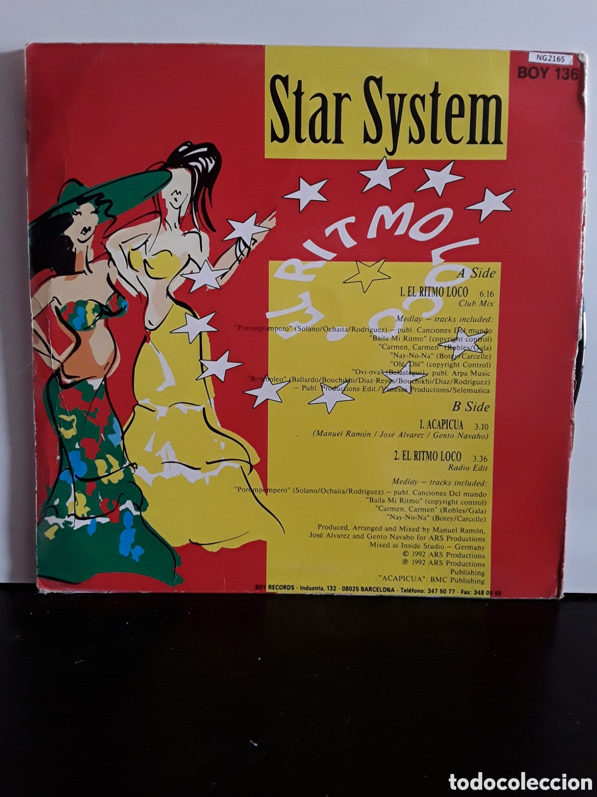 Discos de vinilo: Star System &lrm;&ndash; El Ritmo Loco - Foto 2