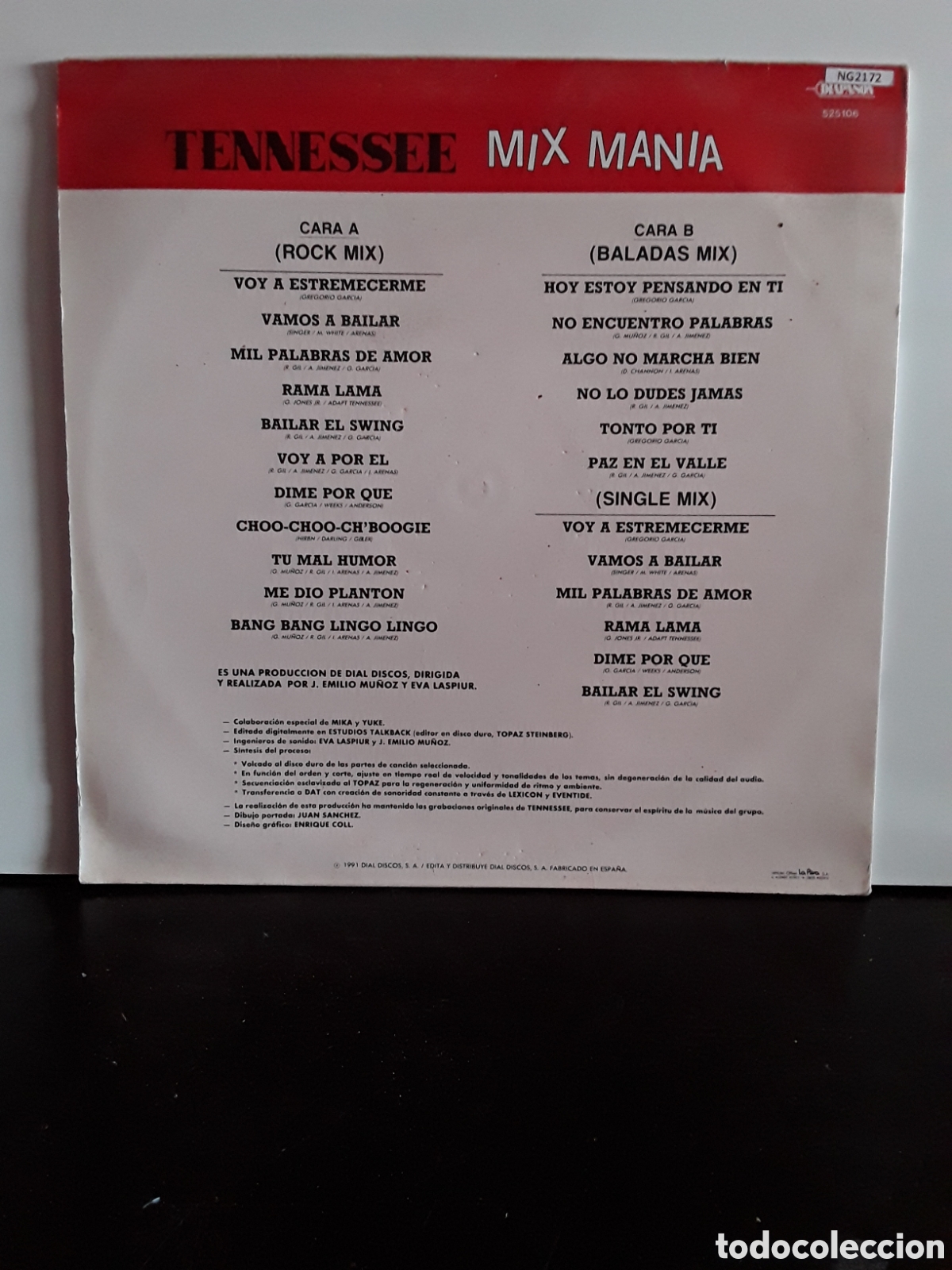 Discos de vinilo: Tennessee &lrm;&ndash; Mix Mania - Foto 2