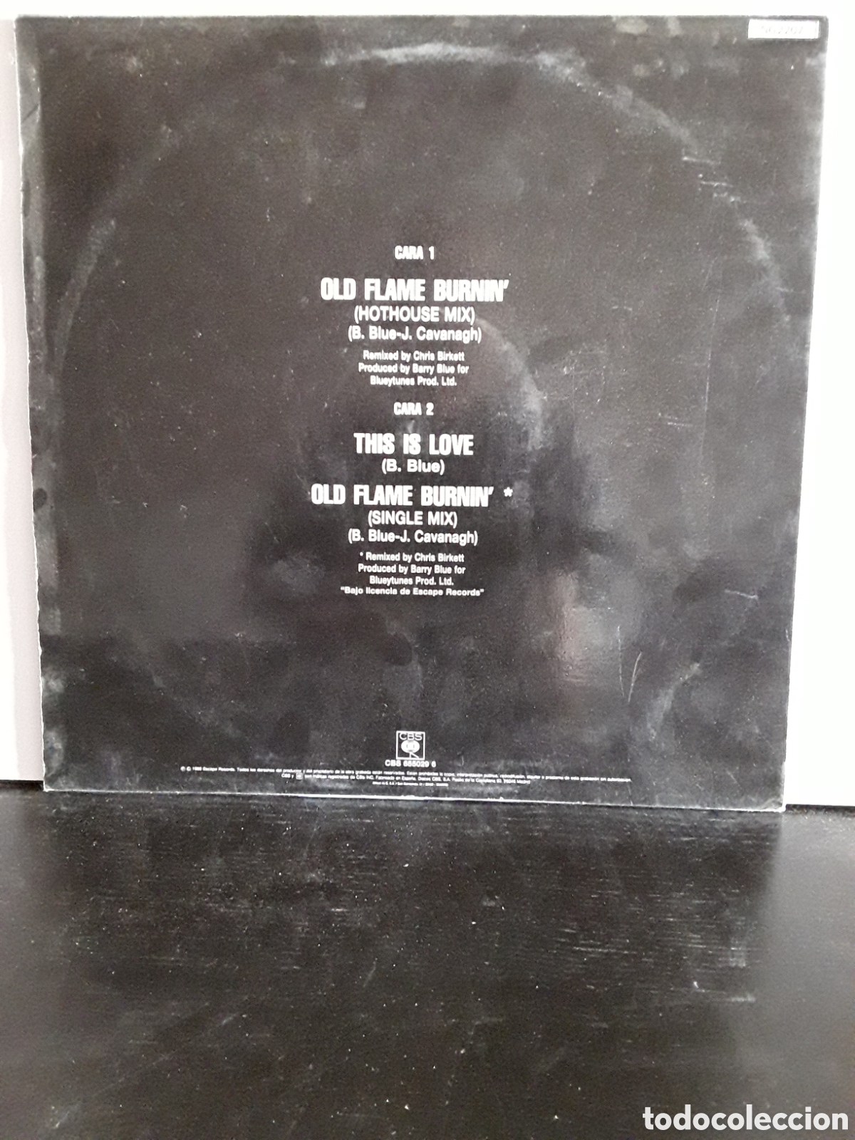 Discos de vinilo: Andy Gillin &lrm;&ndash; Old Flame Burnin - Foto 2