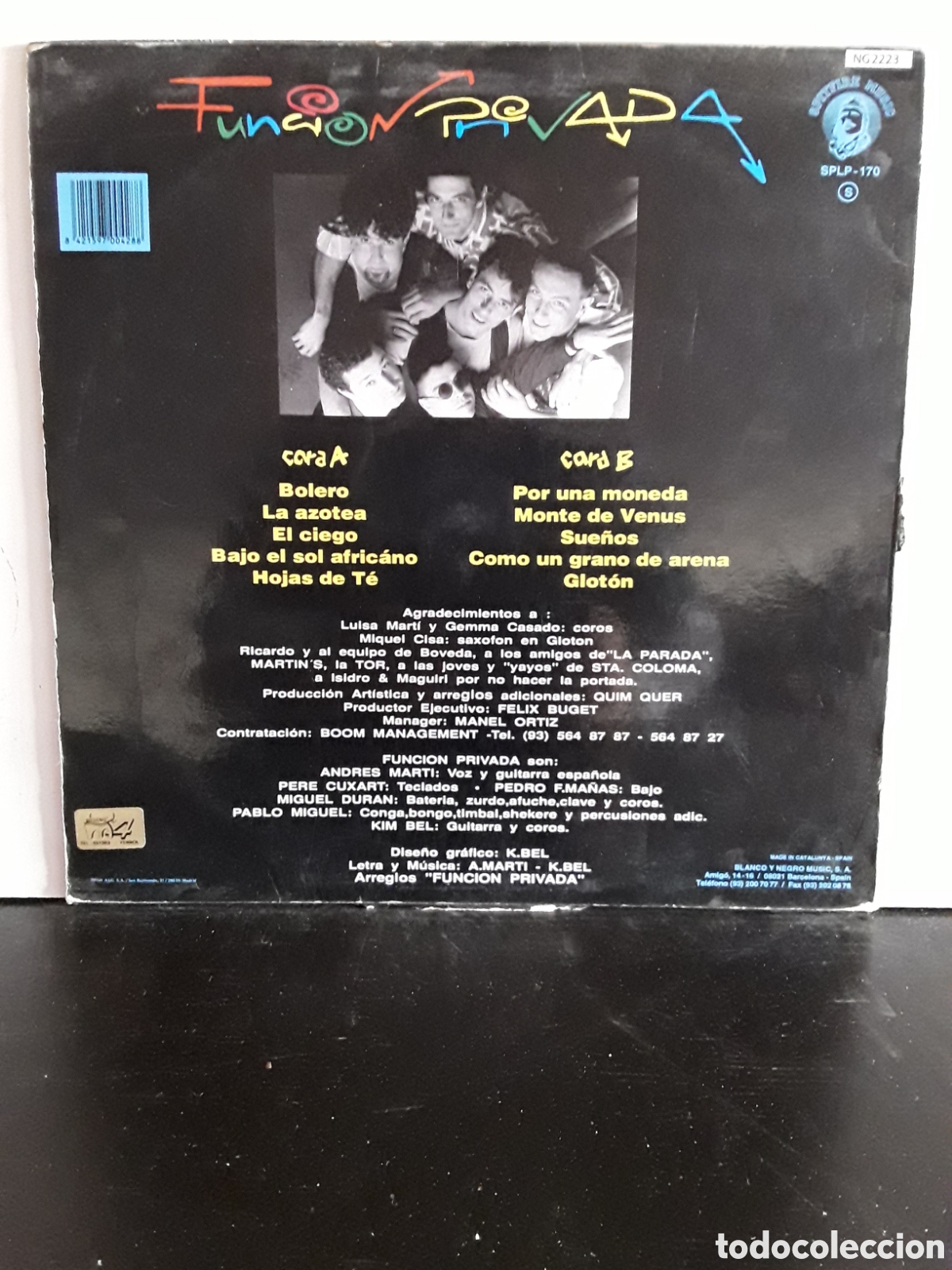 Discos de vinilo: Funci&oacute;n Privada &lrm;&ndash; Bajo El Sol Africano - Foto 2