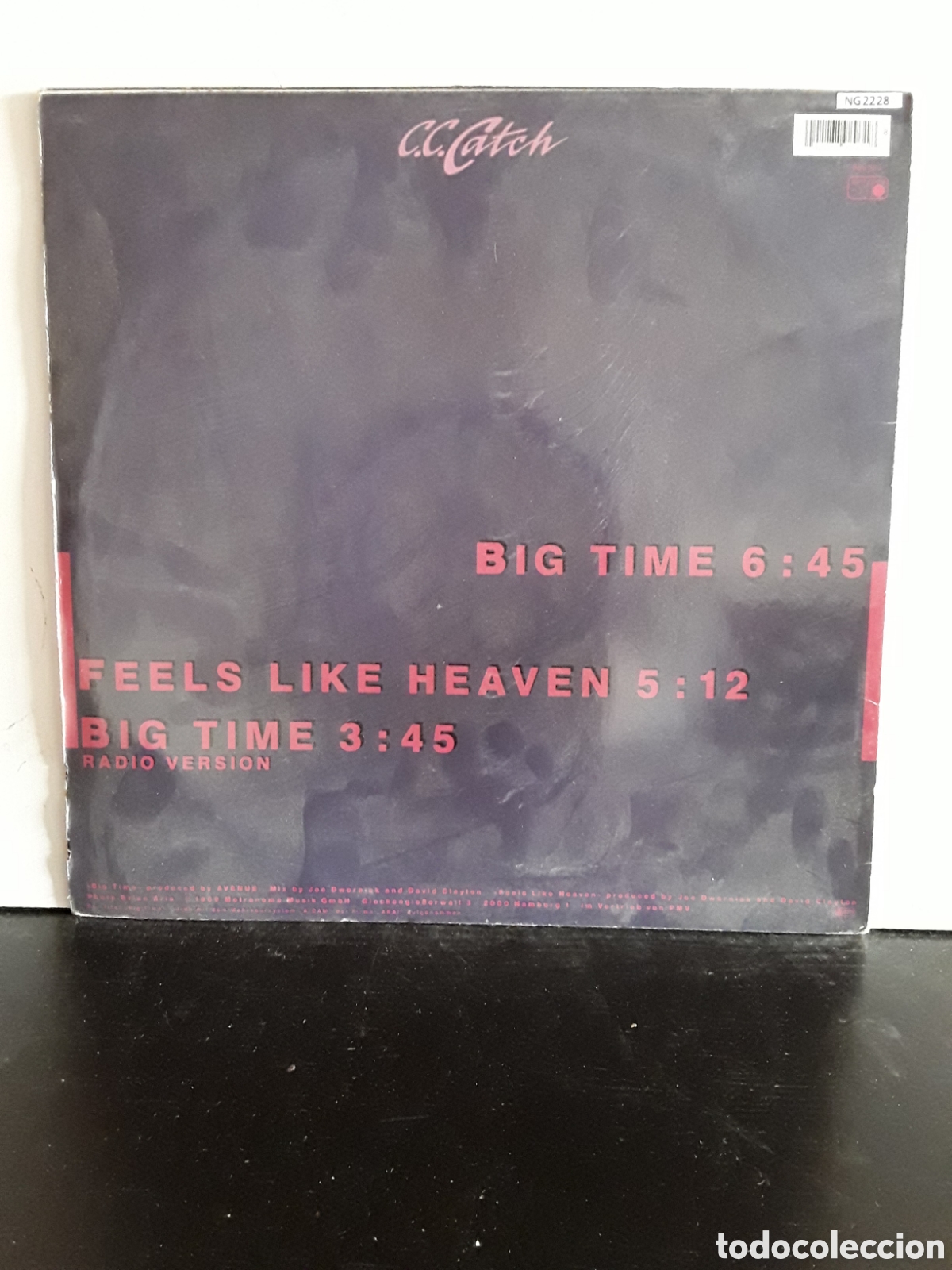 Discos de vinilo: C.C. Catch &lrm;&ndash; Big Time - Foto 2