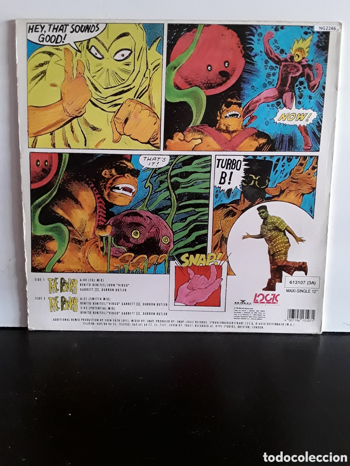 Discos de vinilo: Snap! &lrm;&ndash; The Power (Remix) - Foto 2