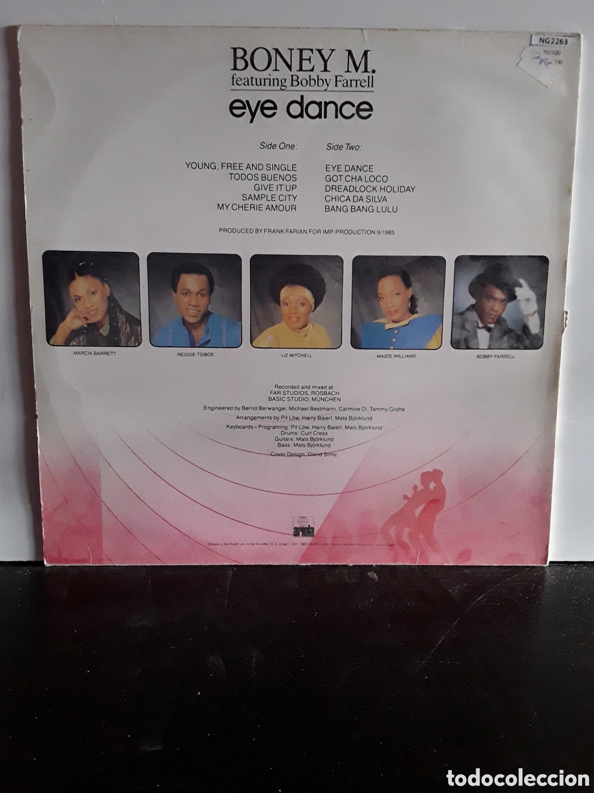 Discos de vinilo: Boney M. &lrm;&ndash; Eye Dance - Foto 2