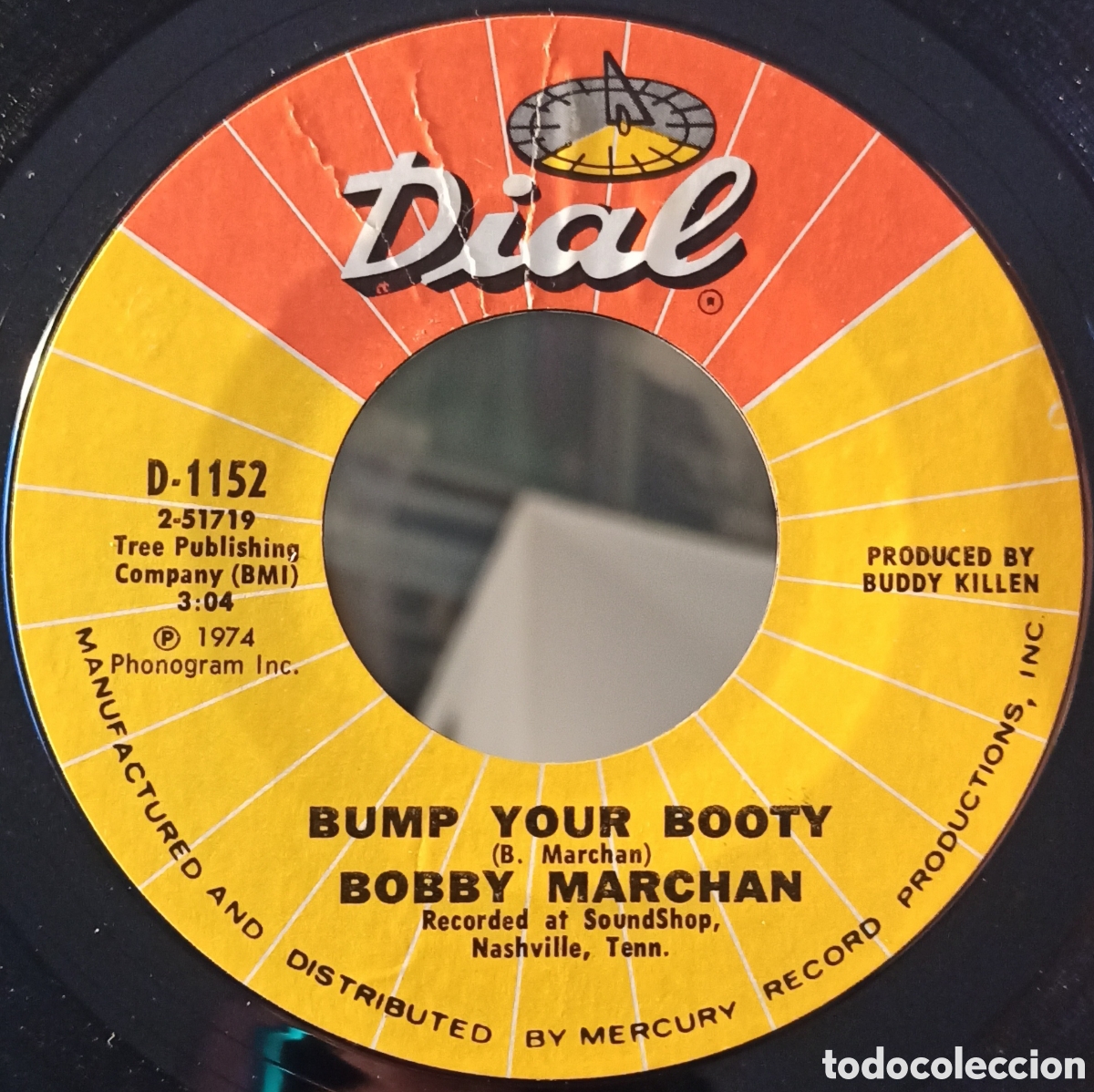 Discos de vinilo: Bobby Marchan &lrm;&ndash; Bump Your Booty / Aint Nothin Wrong With Whitey - Foto 1