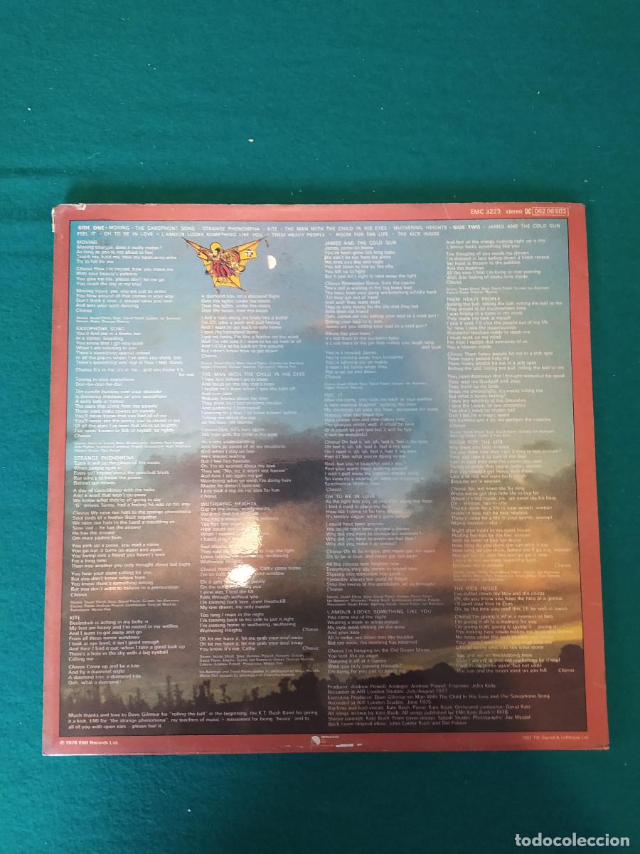 Discos de vinilo: Kate Bush &ndash; The Kick Inside - Foto 2