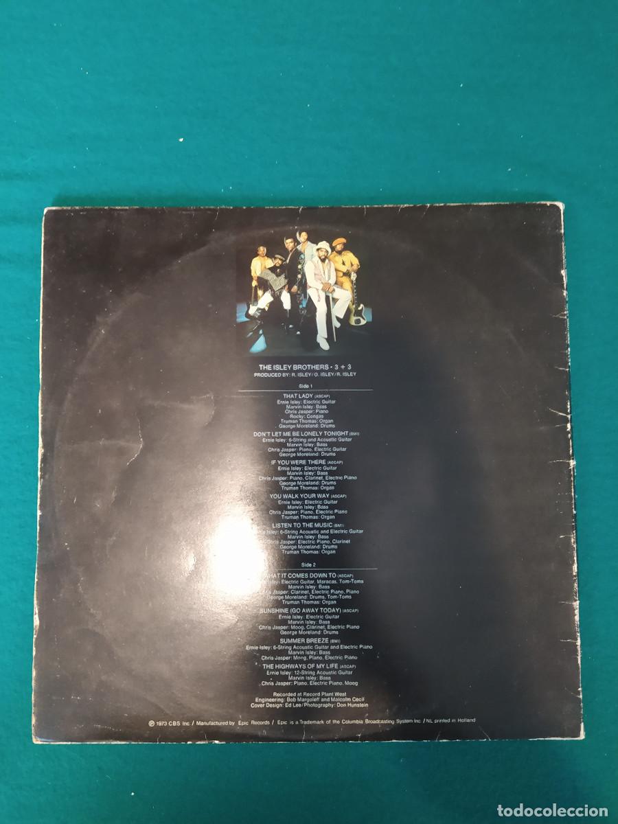 Discos de vinilo: The Isley Brothers &ndash; 3 + 3 Featuring: That Lady - Foto 2