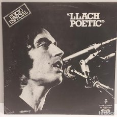 Discos de vinilo: LLUÍS LLACH / LACH POÈTIC / LP-MOVIEPLAY-1976 / MBC. ***/***