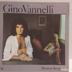 Discos de vinilo: GINO VANNELLI / STORM AT SUNUP / LP-A&M RECORDS-1975 / MBC. ***/***INSERTO