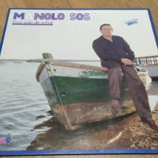 Discos de vinilo: LP SEVILLANAS, MANOLO SOSA, ”VIVO SOLO DE SOÑAR”, ESPAÑA 1988