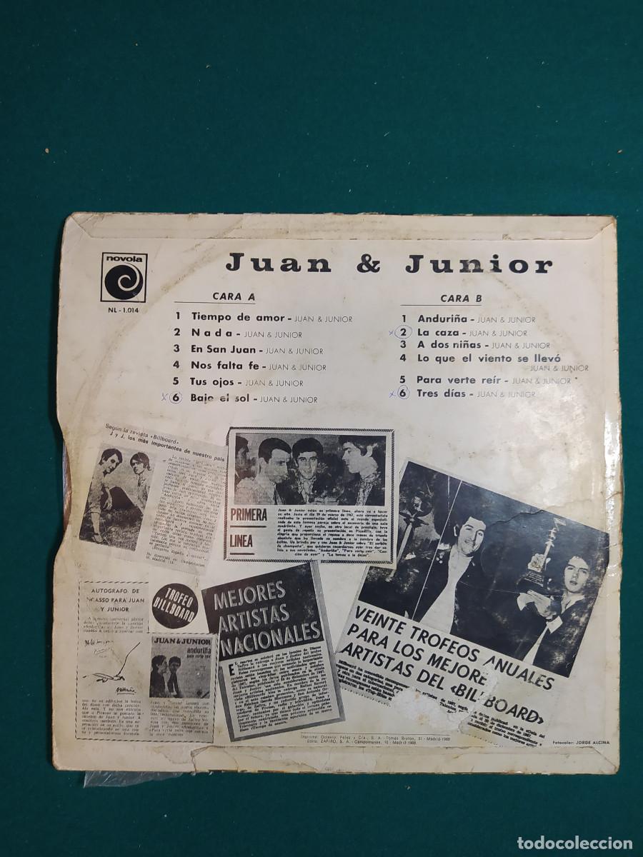Discos de vinilo: Juan & Junior &ndash; Juan & Junior - Foto 2